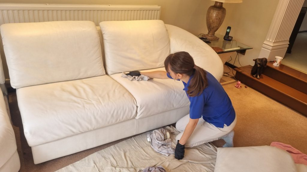 leather sofa cleaning company near me