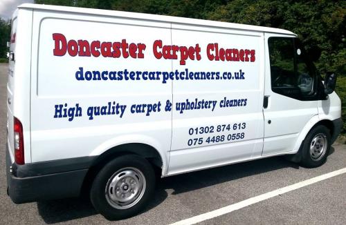 Doncaster carpet cleaners van